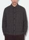 Multicolour pure cotton check shirt, oversized fit_3