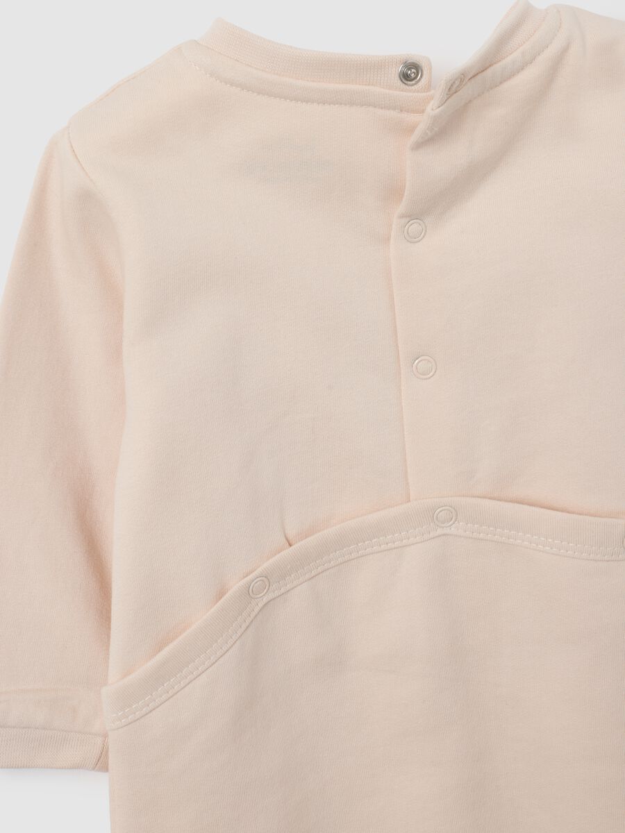 Twin pack newborn rompers in pure cotton multicolour_2