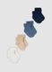 4er-Pack multicolour Babysocken aus Bio-Baumwollmix_0