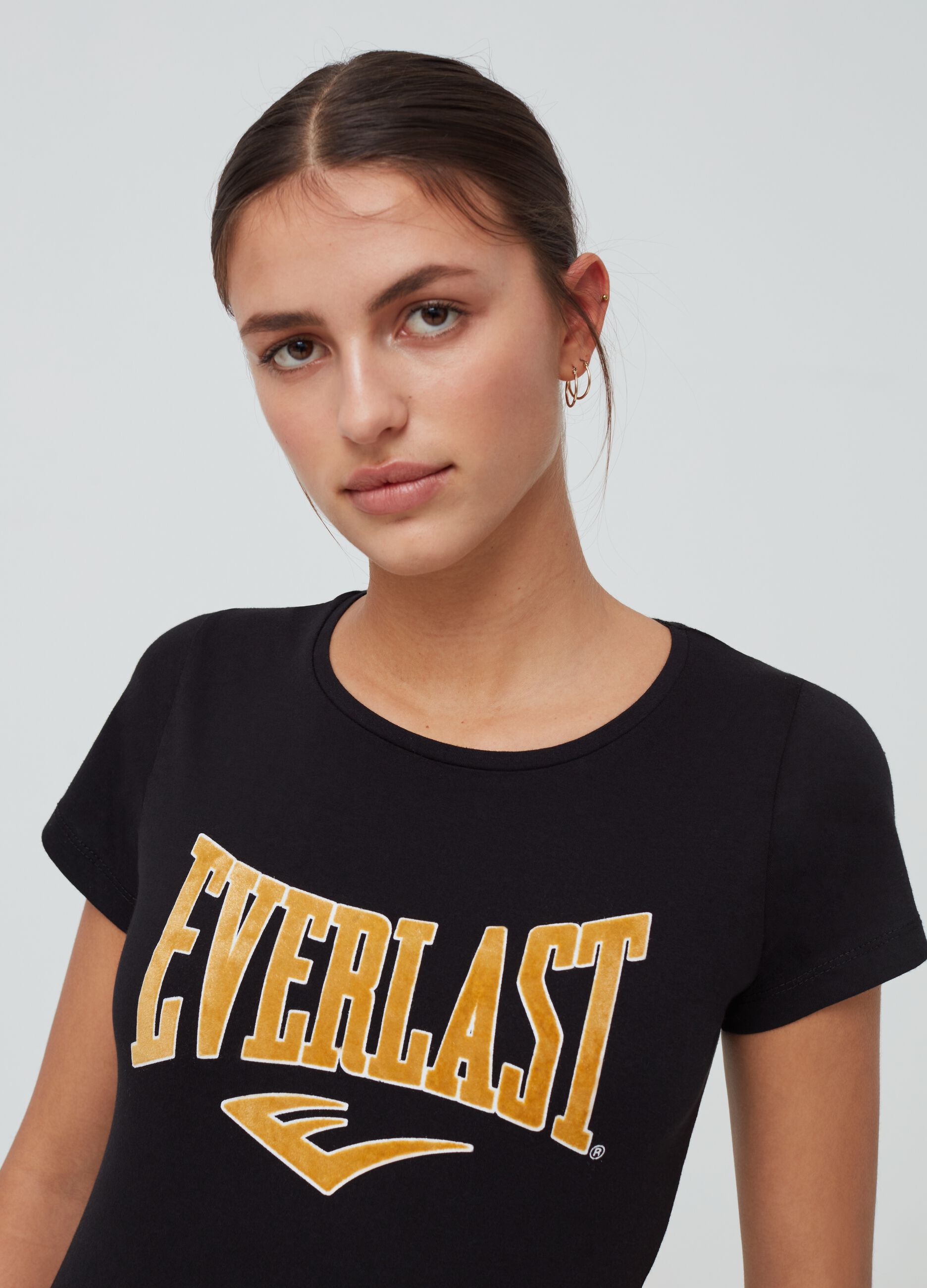 Camiseta cuello redondo estampado Everlast