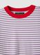 Gr&uuml;n-wei&szlig;e T-Shirt aus reiner Baumwolle, Regular Fit_5