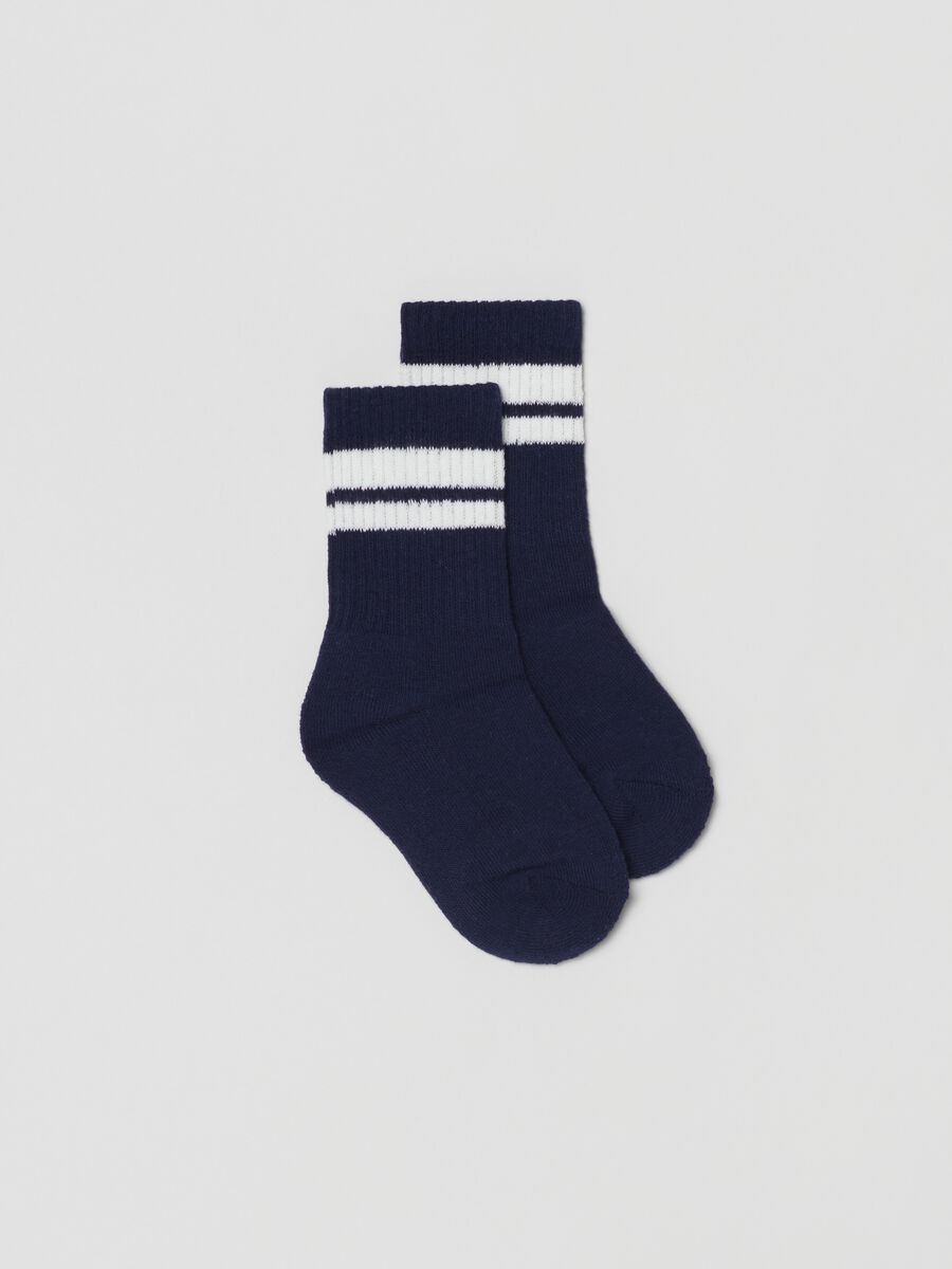 Two-pair pack short stretch socks_1