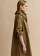 Brown pure cotton raincoat_2