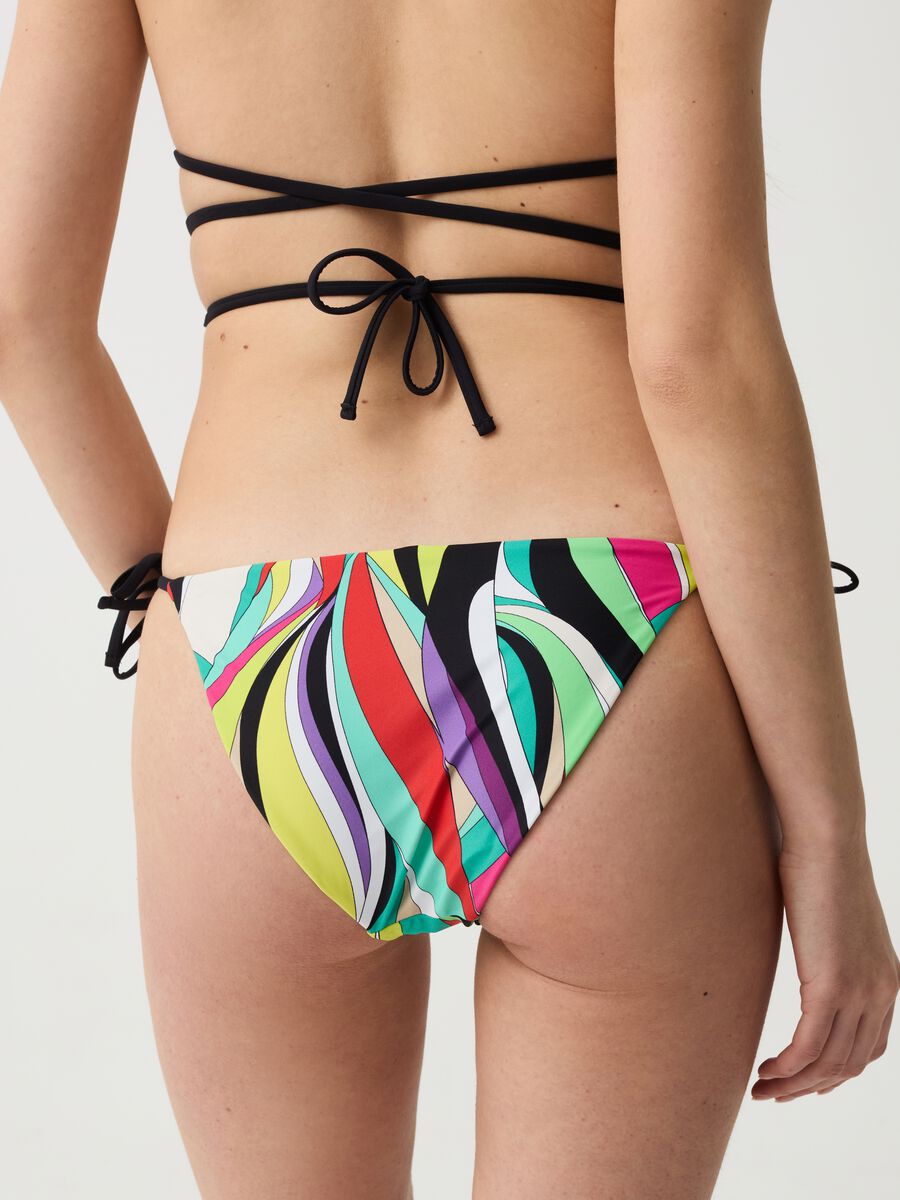 Braguita de bikini con estampado multicolor_2