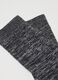 Grey midi cotton blend socks_1