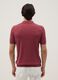 Red pure cotton polo regular fit_2