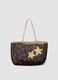 Multicolour open-weave jute-blend beach bag_0
