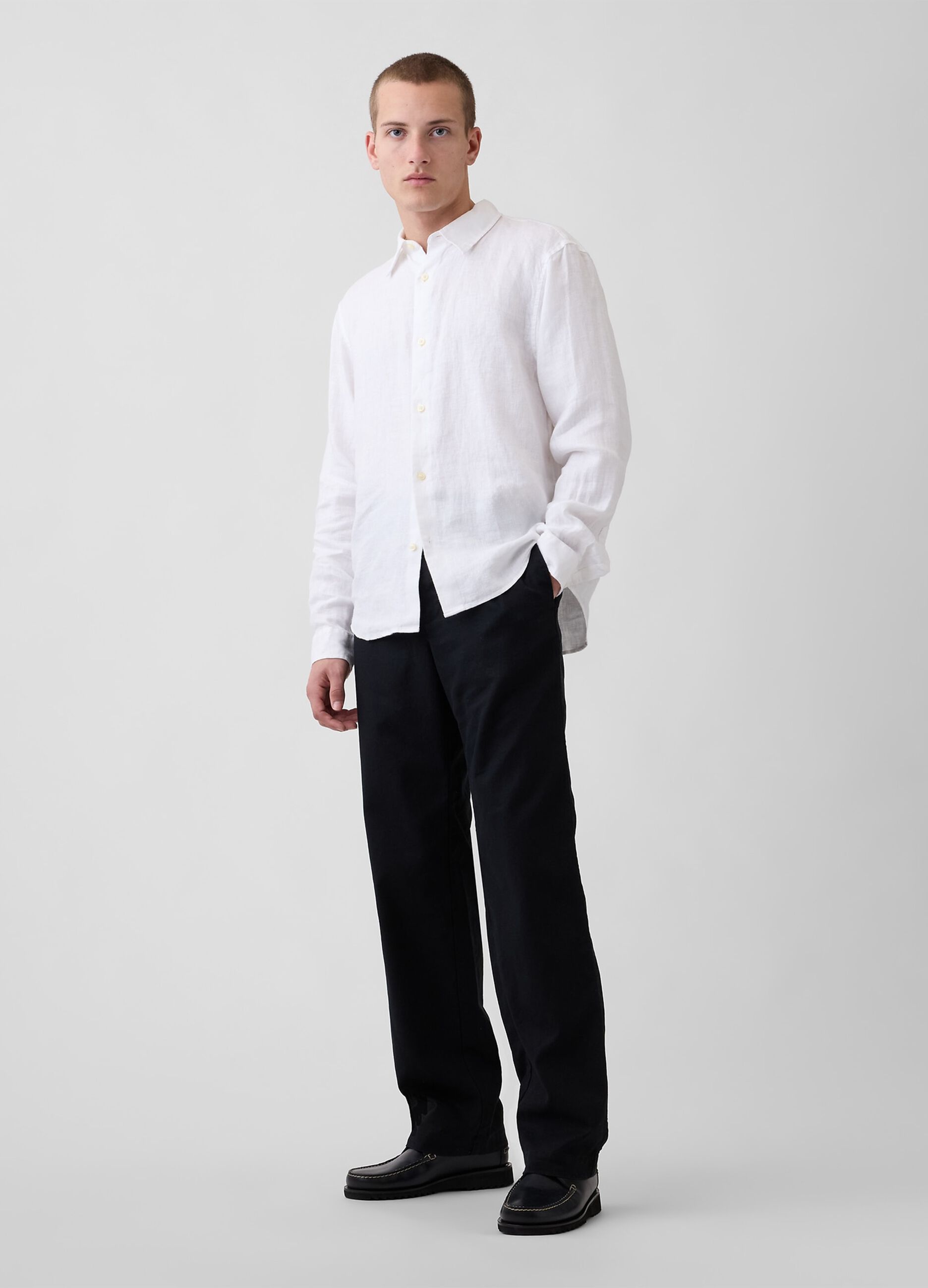 Pure linen shirt