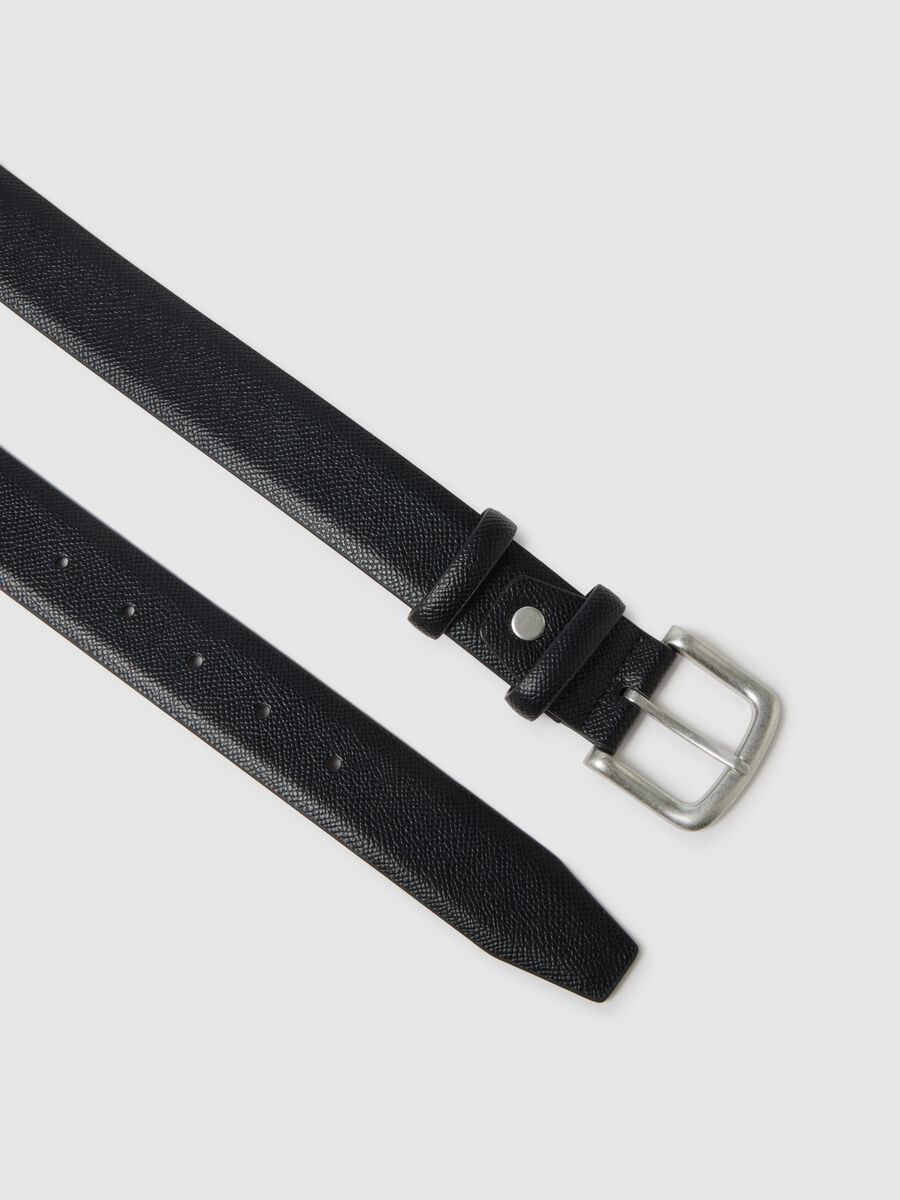 Black Belt with Metal Buckle_1