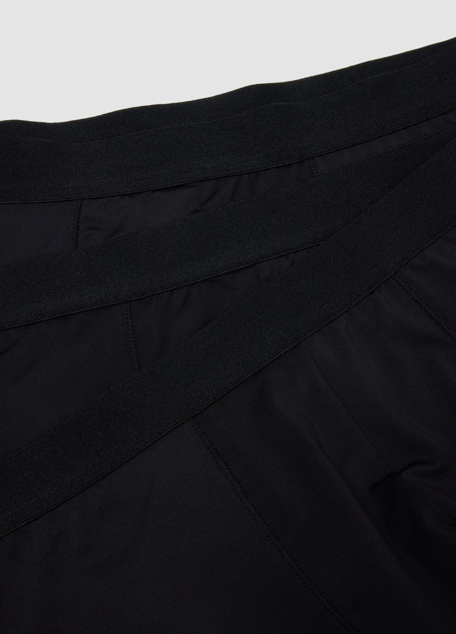 3er-Pack schwarze Boxer aus elastischer Mikrofaser