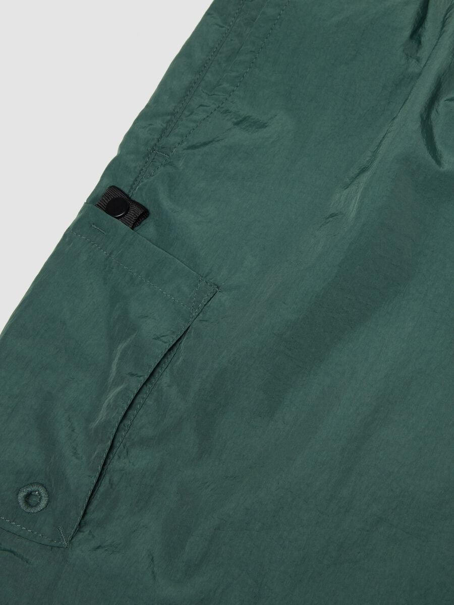 Ba&ntilde;ador tipo b&oacute;xer verde con cintura el&aacute;stica_5