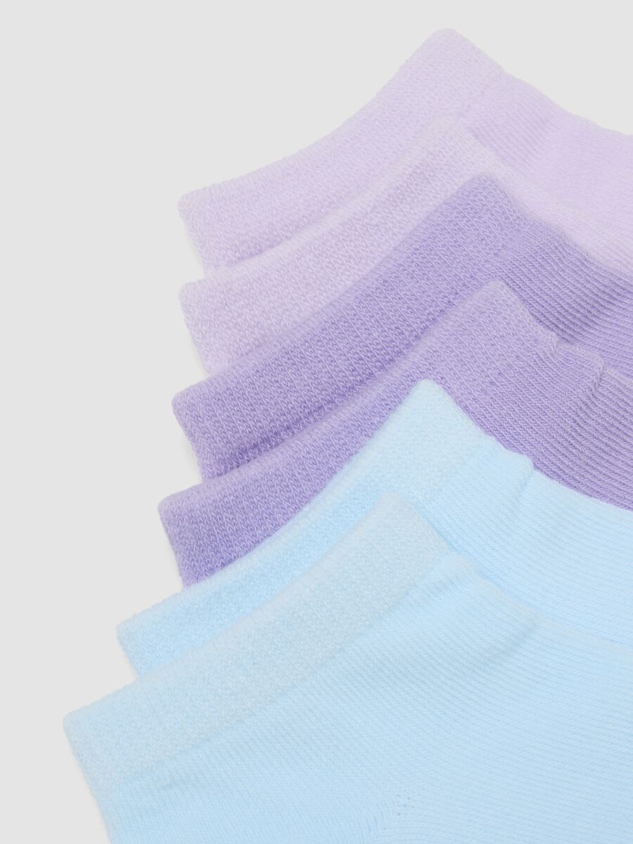 Mehrpack kurze M&auml;dchen-Socken aus Baumwollmix in Multicolor_2