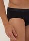 Tripack di slip neri in cotone organico_3