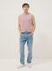 Pink pure cotton tank top_1