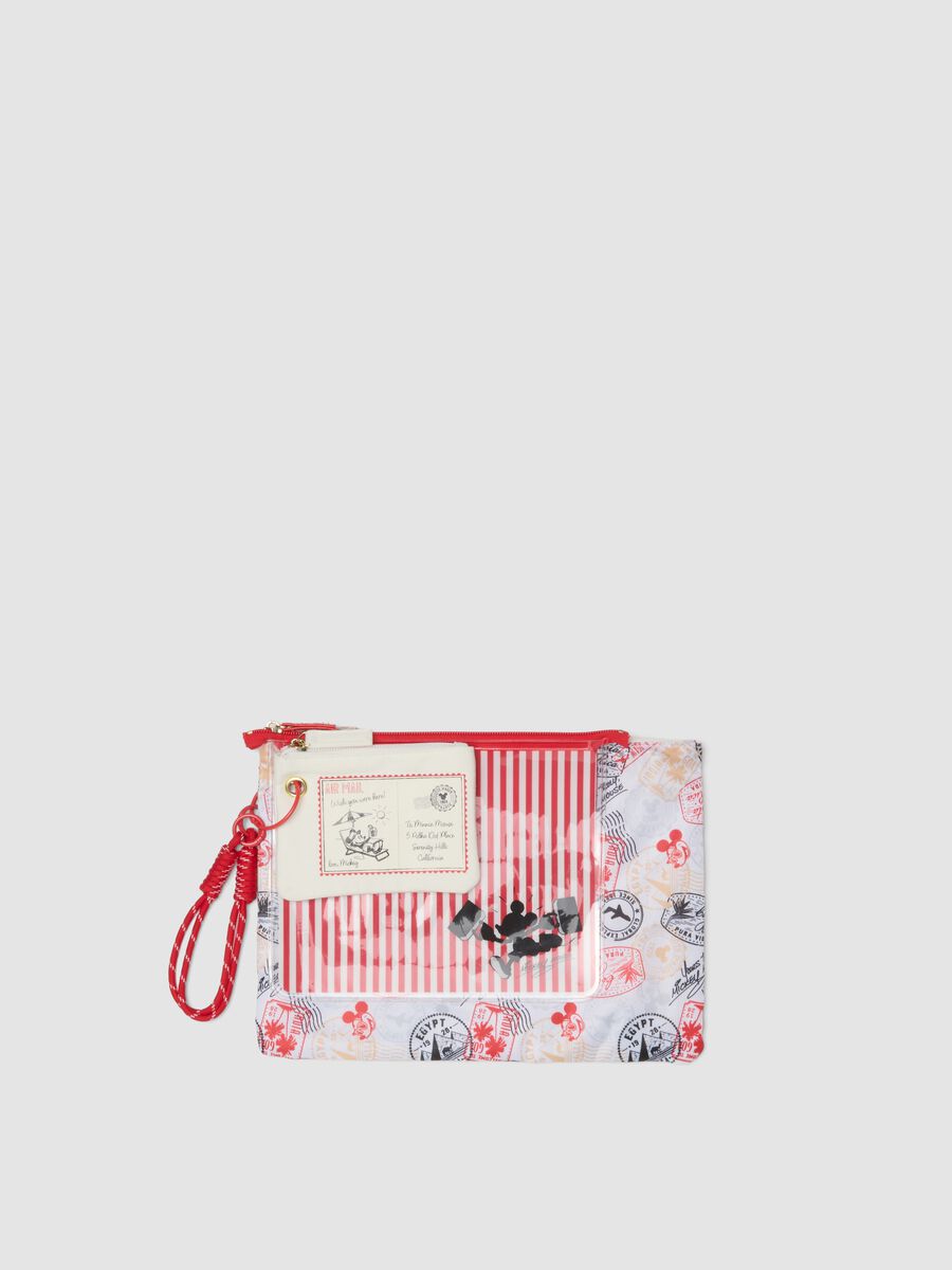 Set of three multicolour zip pouches_0