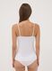 White stretch viscose camisole with deep V-neck lace trim_3