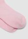 Pink ankle-length stretch cotton socks_2