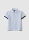 Children's regular fit multicolour checked stretch cotton polo_0