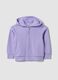 Violetter Hoodie aus reiner Bio-Baumwolle mit Stern, Regular Fit f&uuml;r Baby-M&auml;dchen_0