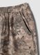 Beige and taupe camo baggy cargo trousers in pure cotton_3