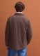 Brown wool-viscose blend shacket_3