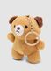 Brown teddy bear keyring_0