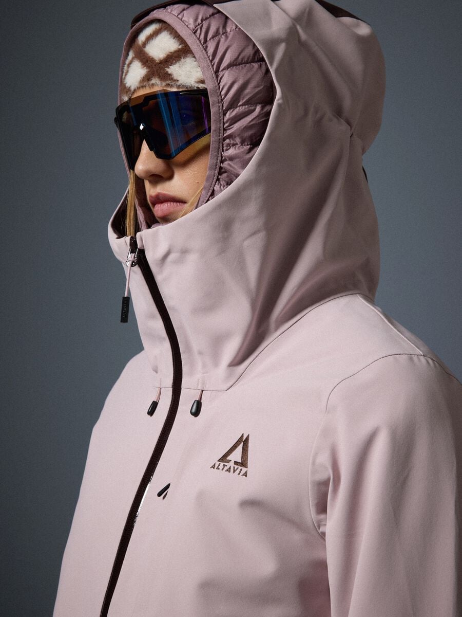 Water-Repellent Ski Shell with Mini Skirt ALTAVIA WITH DEBORAH COMPAGNONI_2