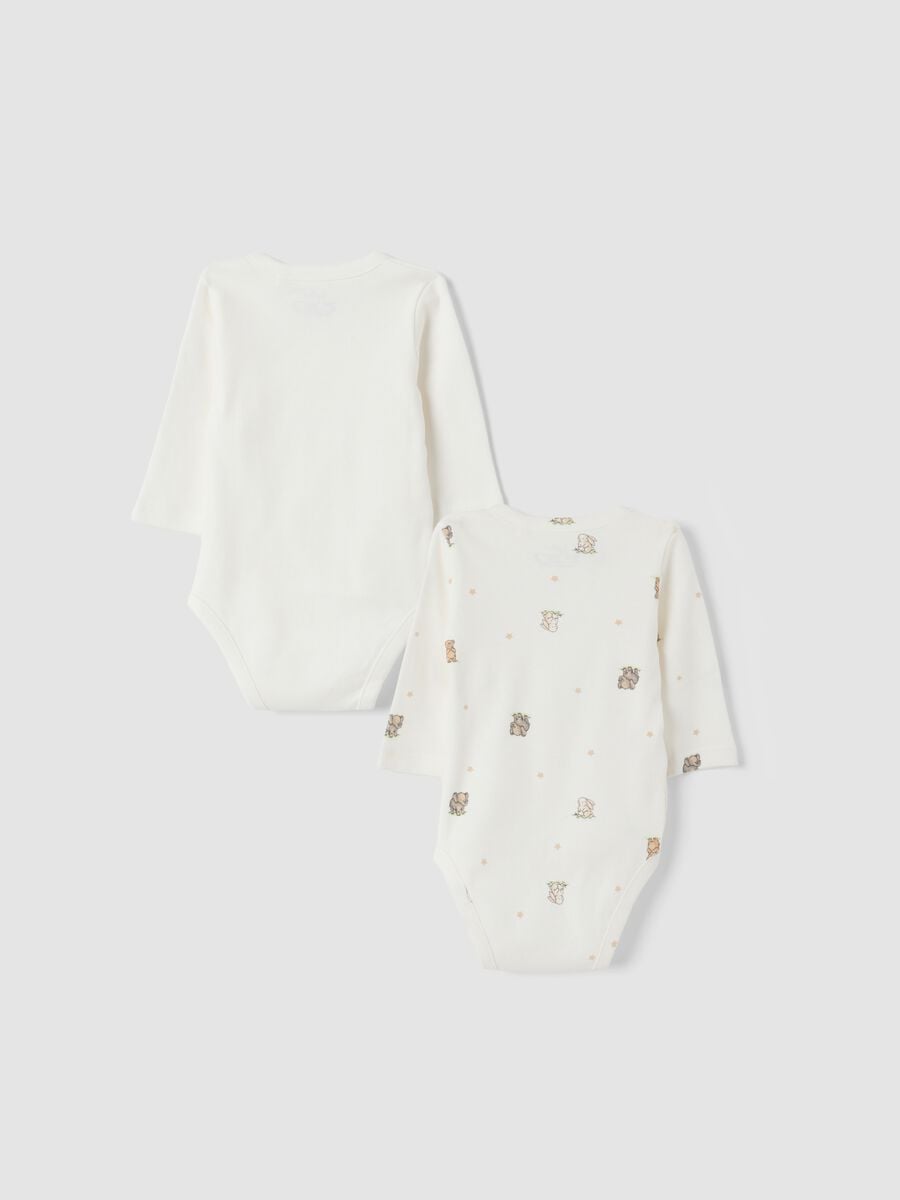 2-pack white organic cotton baby bodysuits with crew neck_1