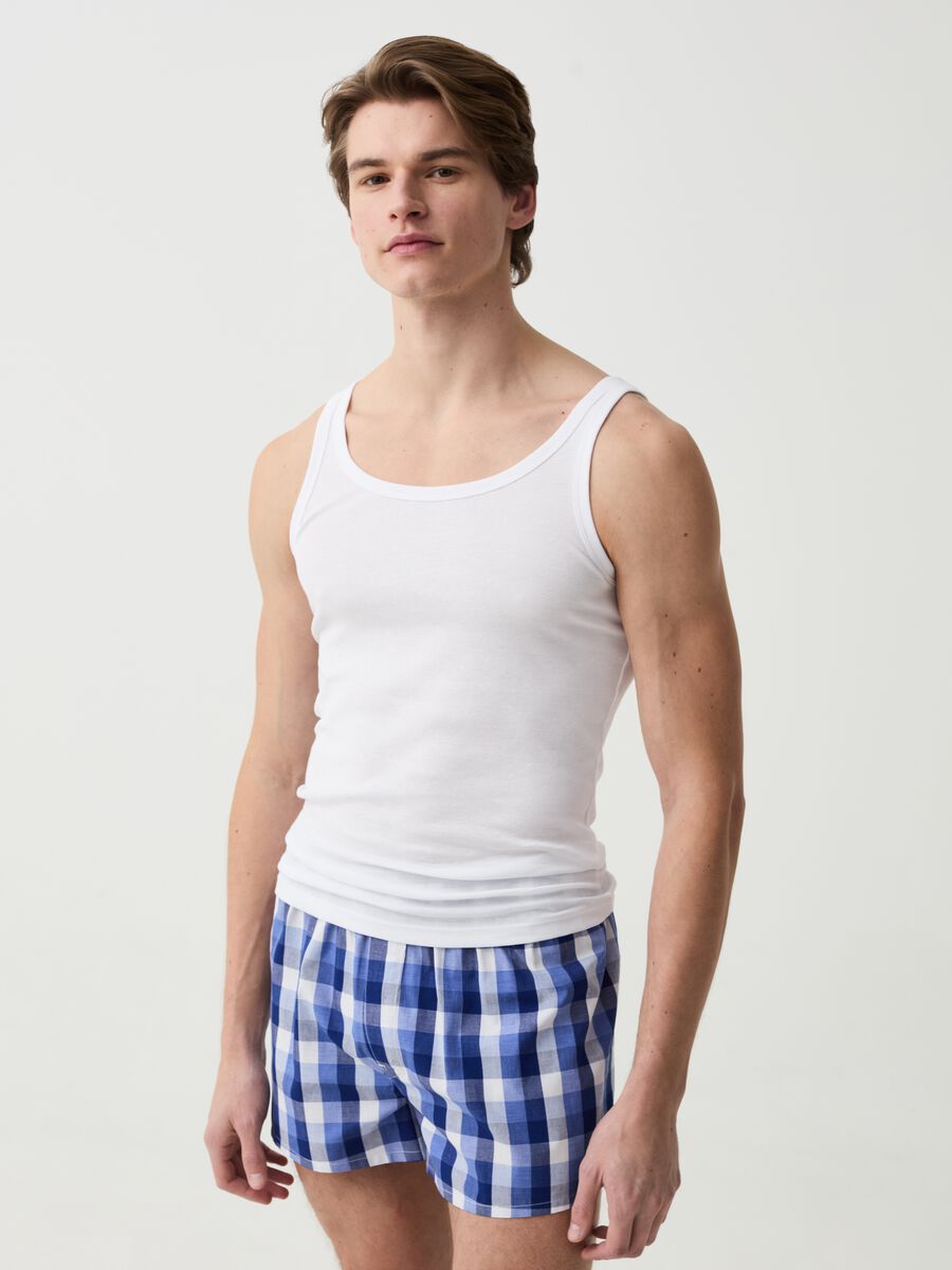 Two-pack boxer shorts in cotton_0