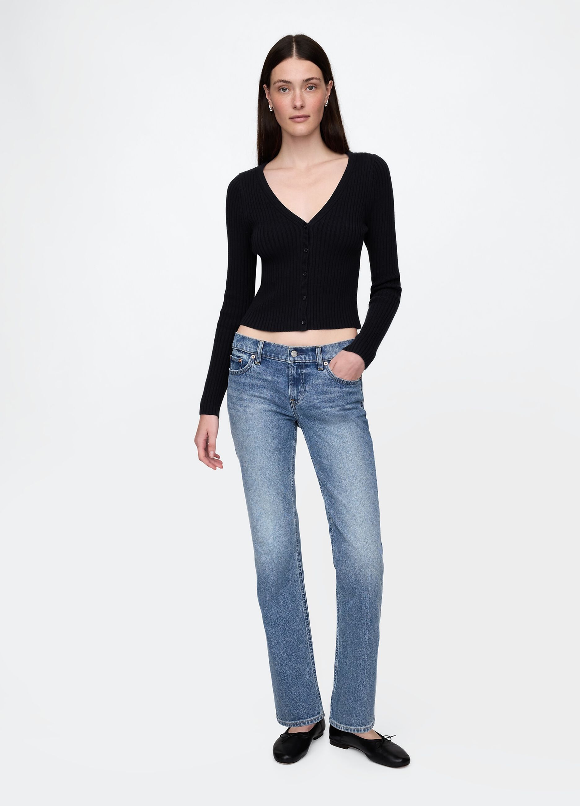Stretch Denim Trousers