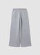 Graue Regular-Fit Jogginghose aus Baumwollmix f&uuml;r M&auml;dchen_1