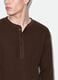 Light brown crew-neck pure cotton oversized jumper_2