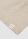Beige Strickm&uuml;tze aus reiner Bio-Baumwolle mit Pompons f&uuml;r Baby-M&auml;dchen_1