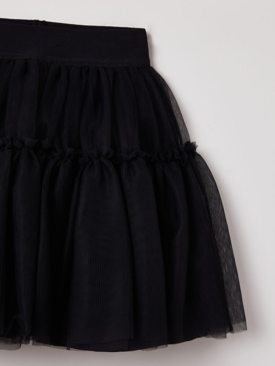 Tulle skirt with flounce_2