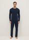 Blue pure cotton pyjamas regular fit_0
