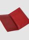 Red genuine leather wallet_2