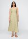 Langes Kleid mit buntem Blumenmuster_3