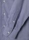 Blue cotton oxford checked shirt, regular fit_5