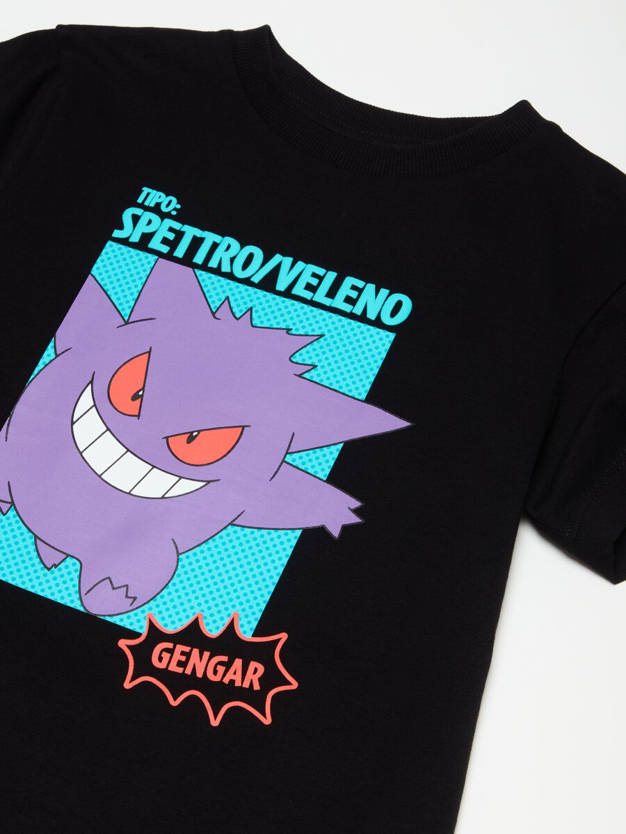 T-shirt with Pokémon Gengar print_2