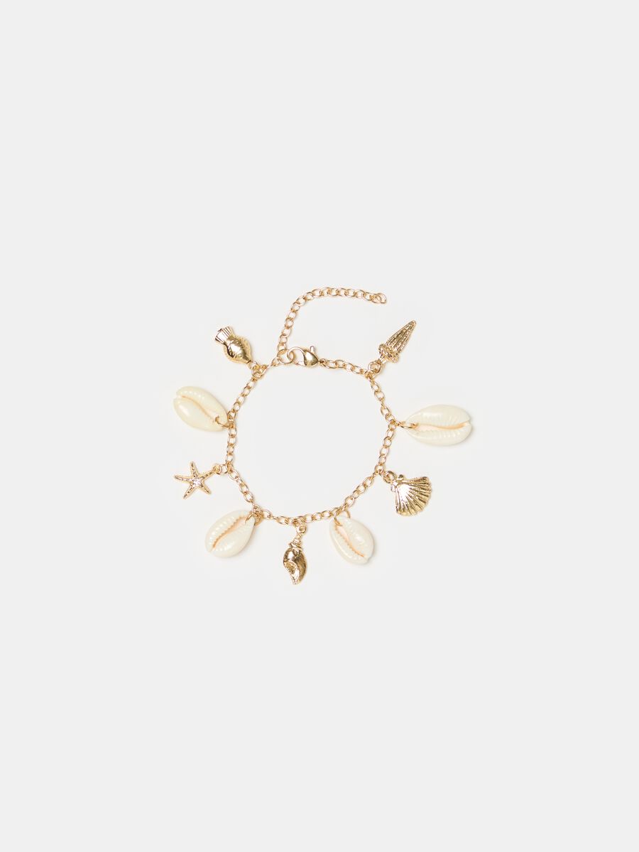 Bracelet with shells and sea pendants_0