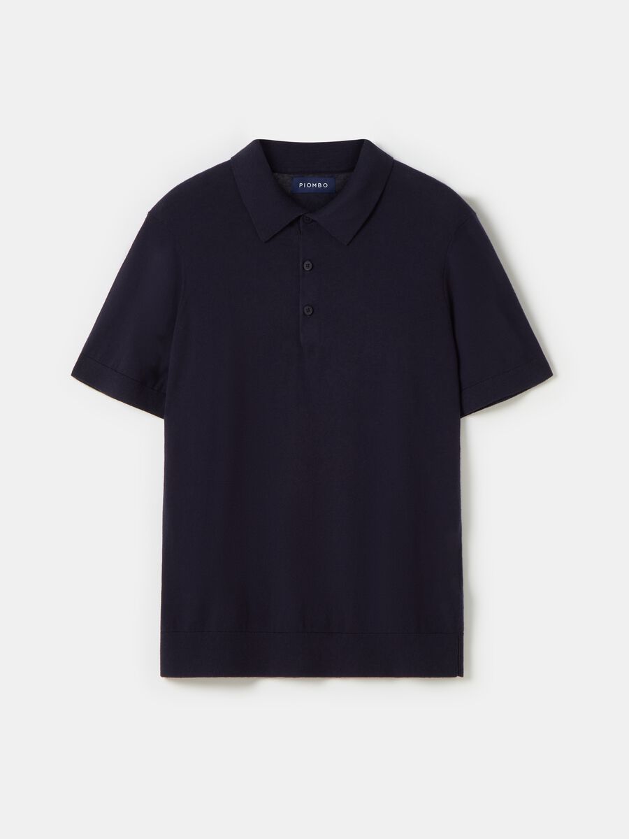 Contemporary solid colour polo shirt_3