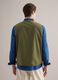 Regular fit green gilet with zip and front pockets_3