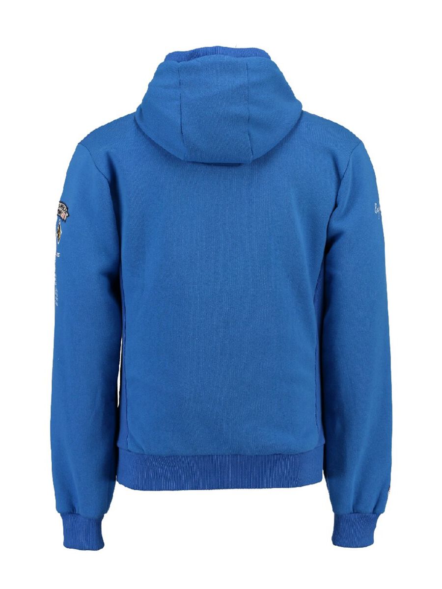 Geographical Norway half-zip sweatshirt with hood_1