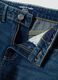 Blue pure cotton regular-fit jeans for boys_1