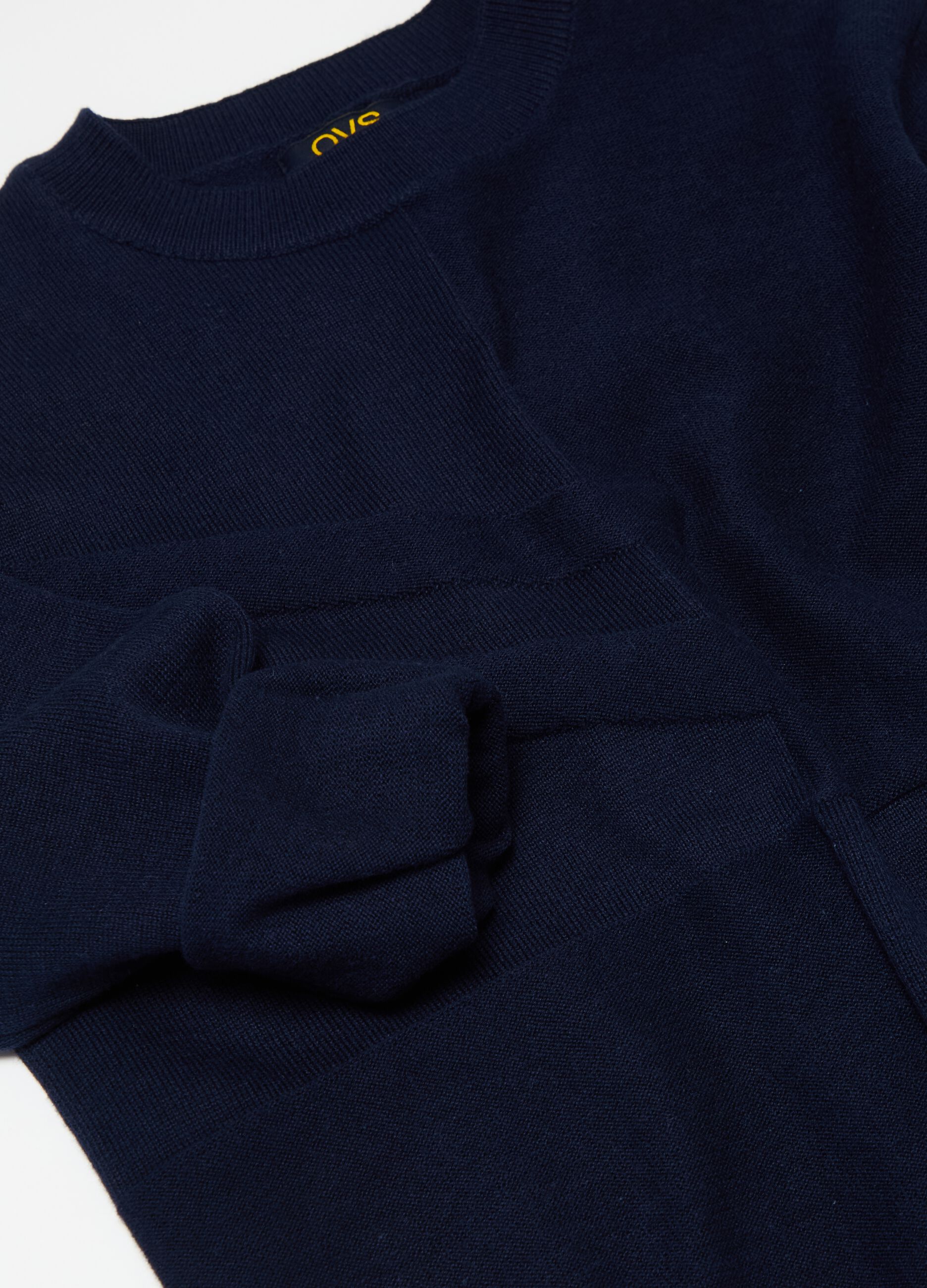Jersey de algodón con detalles a juego