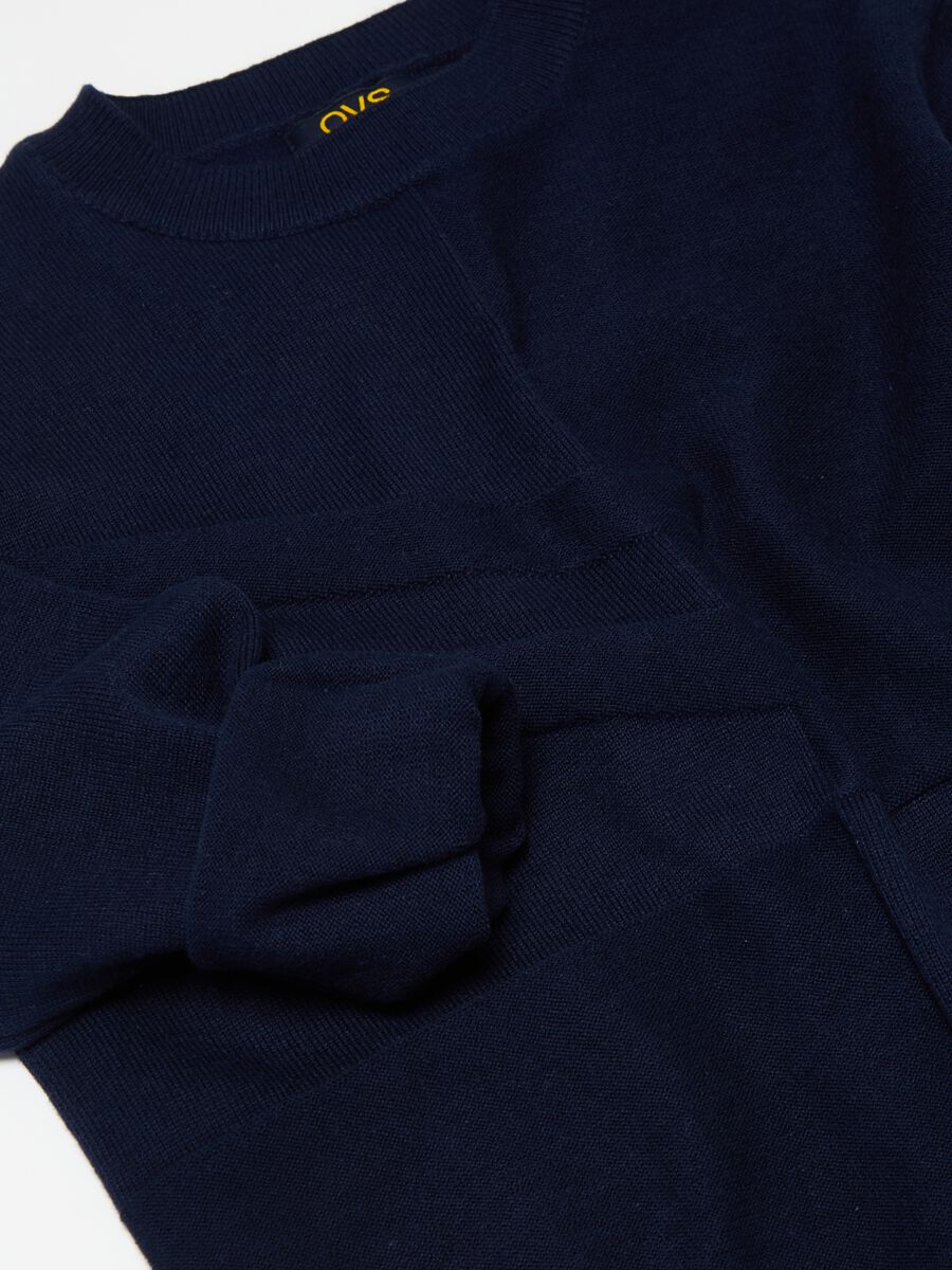 Jersey de algodón con detalles a juego_2