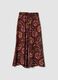Pantal&oacute;n palazzo marr&oacute;n de viscosa pura_4