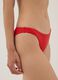 Rote Bikinihose aus elastischem Material_3