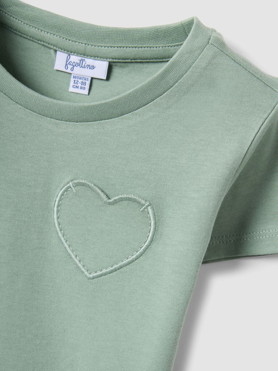 2er-Pack mehrfarbige T-Shirts aus reiner Baumwolle f&uuml;r Baby-M&auml;dchen_2