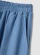 Light blue viscose-blend palazzo trousers_5